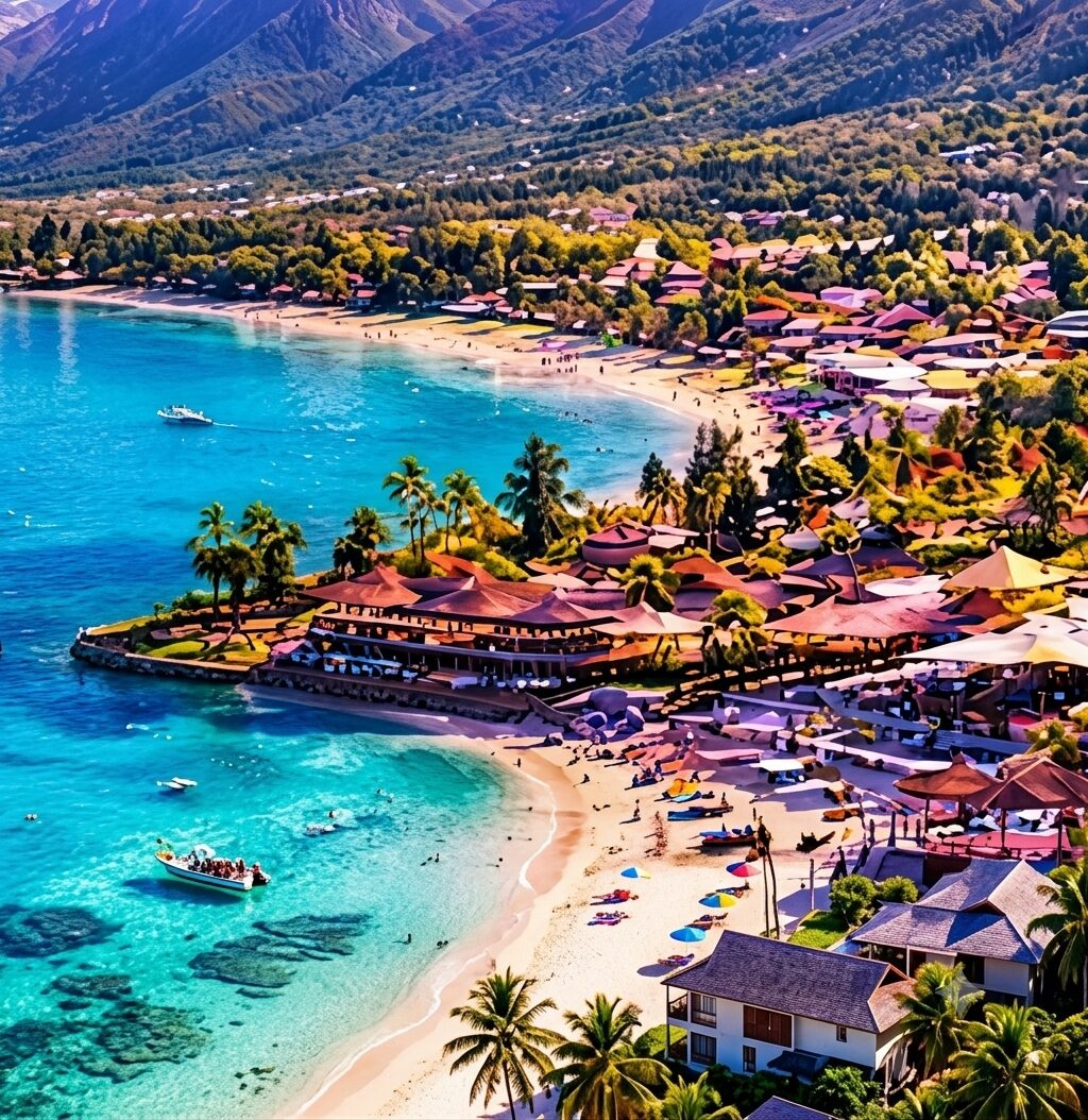 Иссык-Куль днём